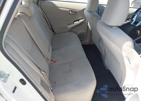 2012 Toyota Prius Two из США, поврежденный, VIN JTDKN3DU2C5375758